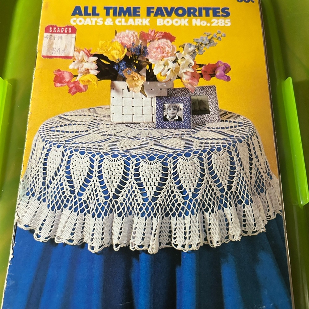 Vintage All Time Favorites Coats & Clark Book No. 285," vintage crochet patterns